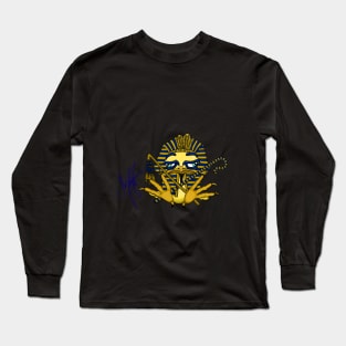 Grumpy Chicken Pharaoh Long Sleeve T-Shirt